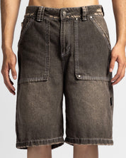 Jort Denim Negro Dirty Cafe