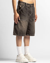 Jort Denim Negro Dirty Cafe