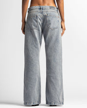 Washed Jean Azul Mujer