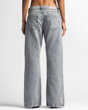 Washed Jean Azul Mujer