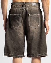 Jort Denim Negro Dirty Cafe
