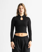 Sweater Polo Cut-Out