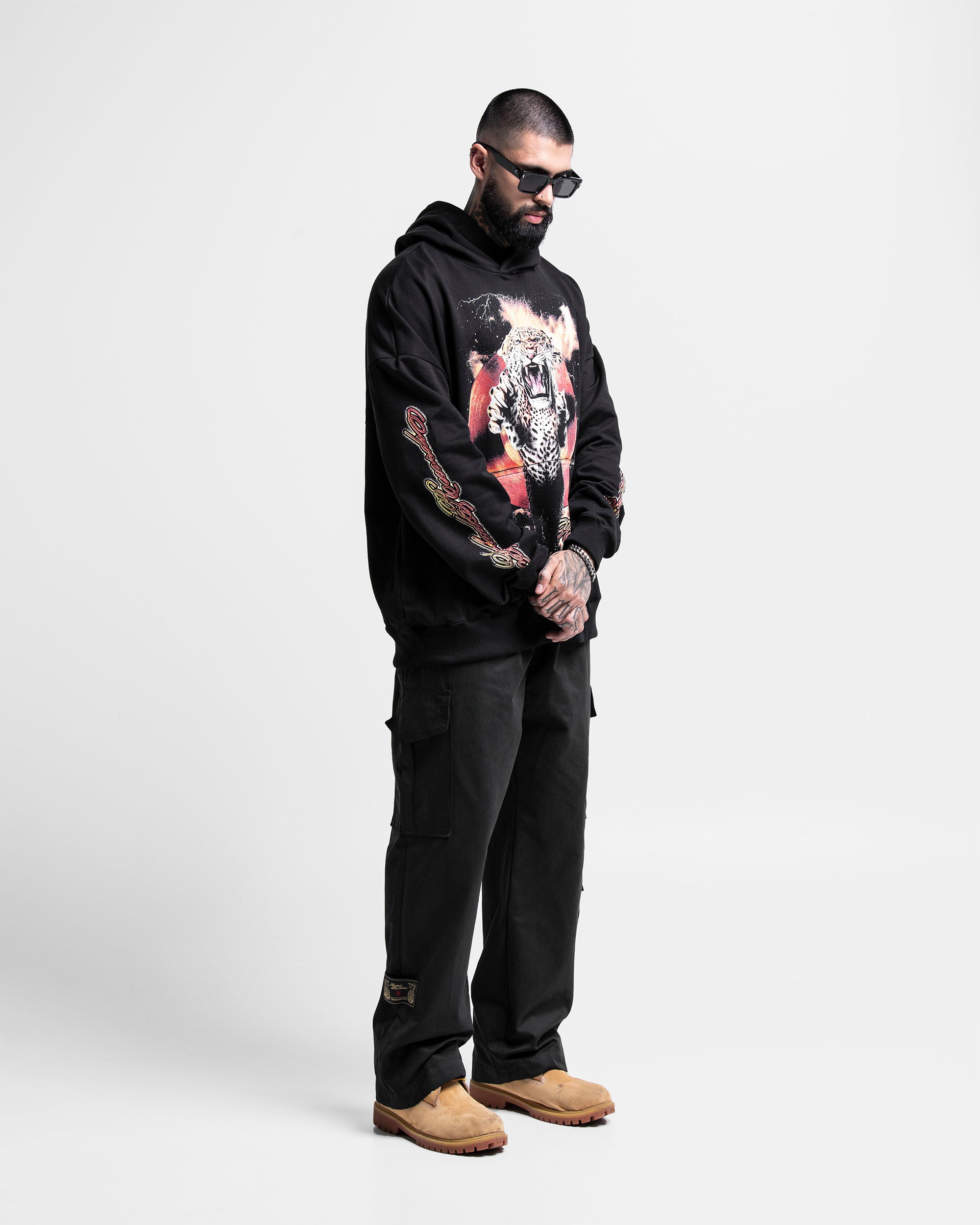 Hoodie Negro Arkad Records