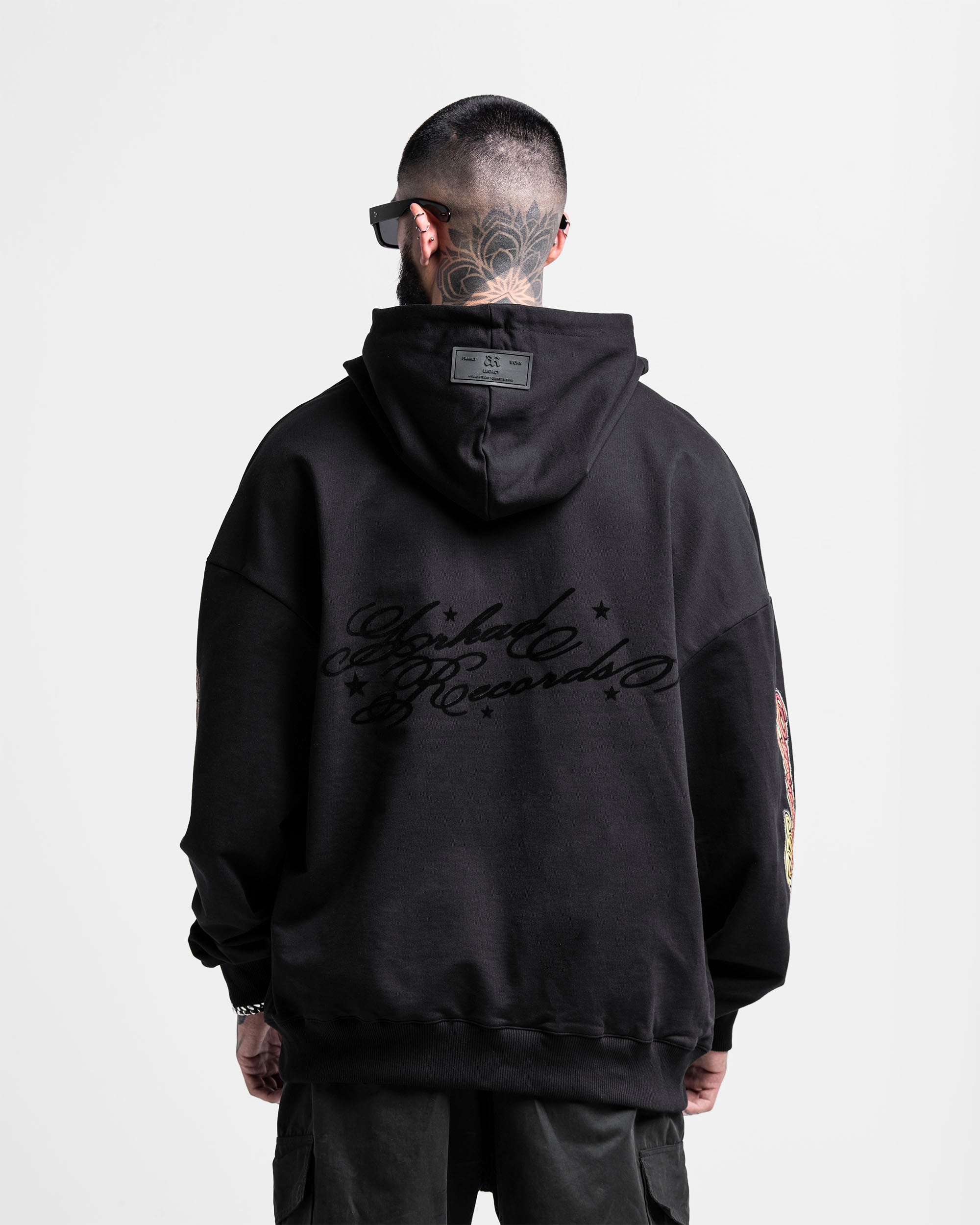 Hoodie Negro Arkad Records