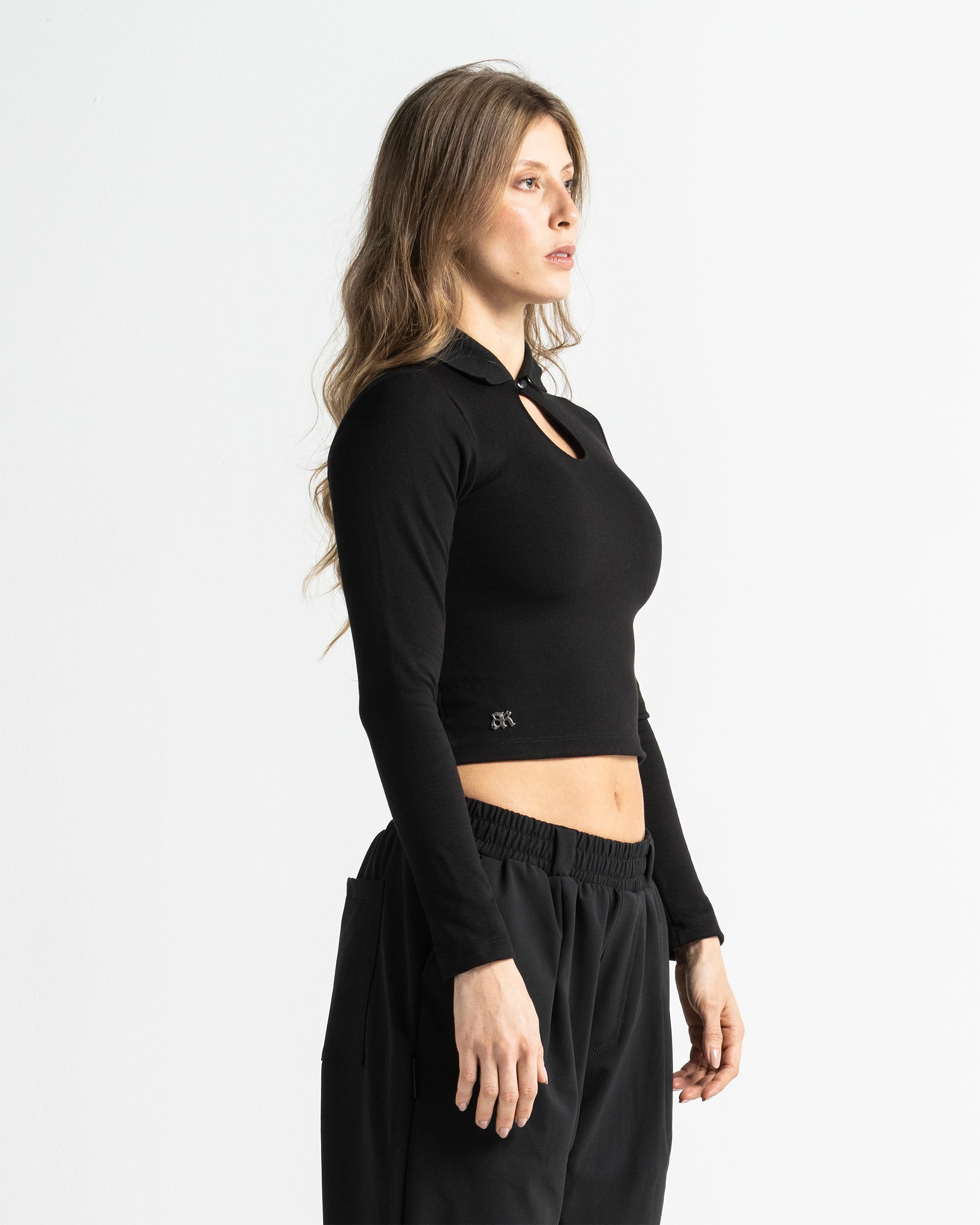 Sweater Polo Cut-Out