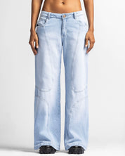 Jean Panel Wide Leg Mujer