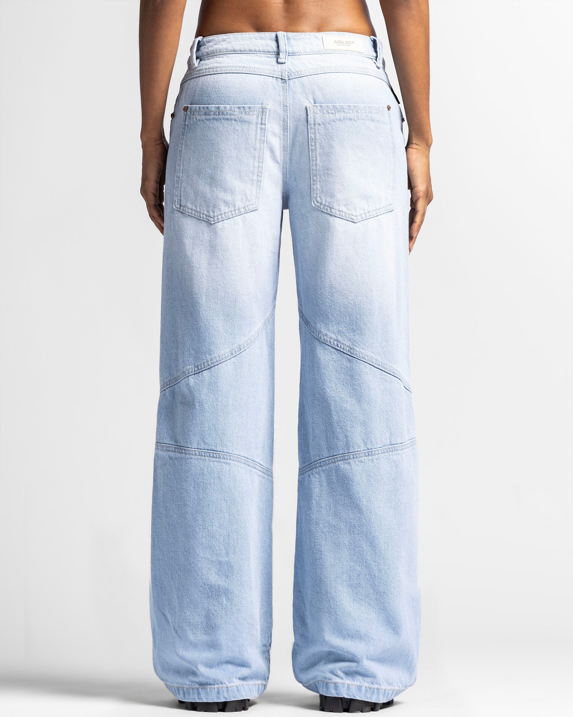 Jean Panel Wide Leg Mujer