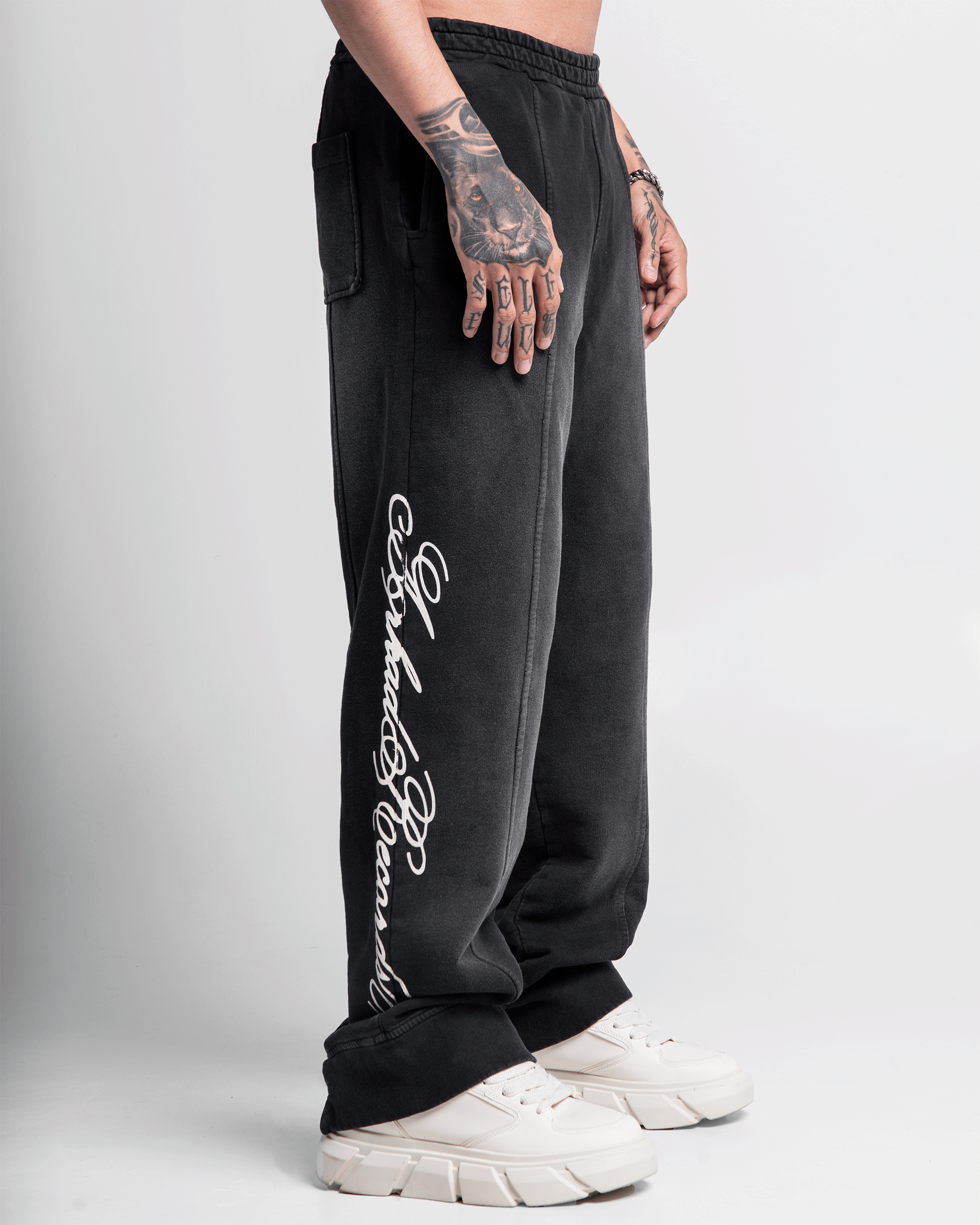 Sweatpant Negra Iluminaciones - Records