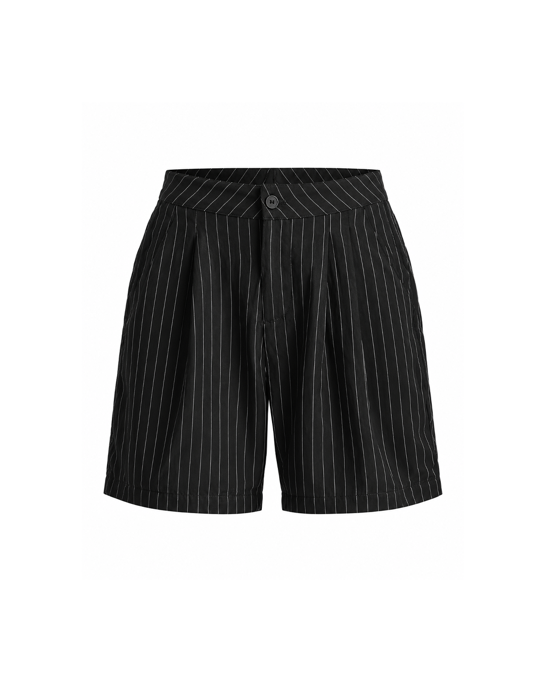 Tailored Pintstripe Jort Mujer