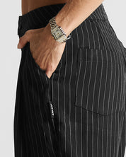 Tailored Pintstripe Jort Mujer