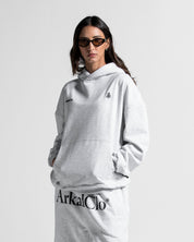 Hoodie Gris Paper Trail - Unisex