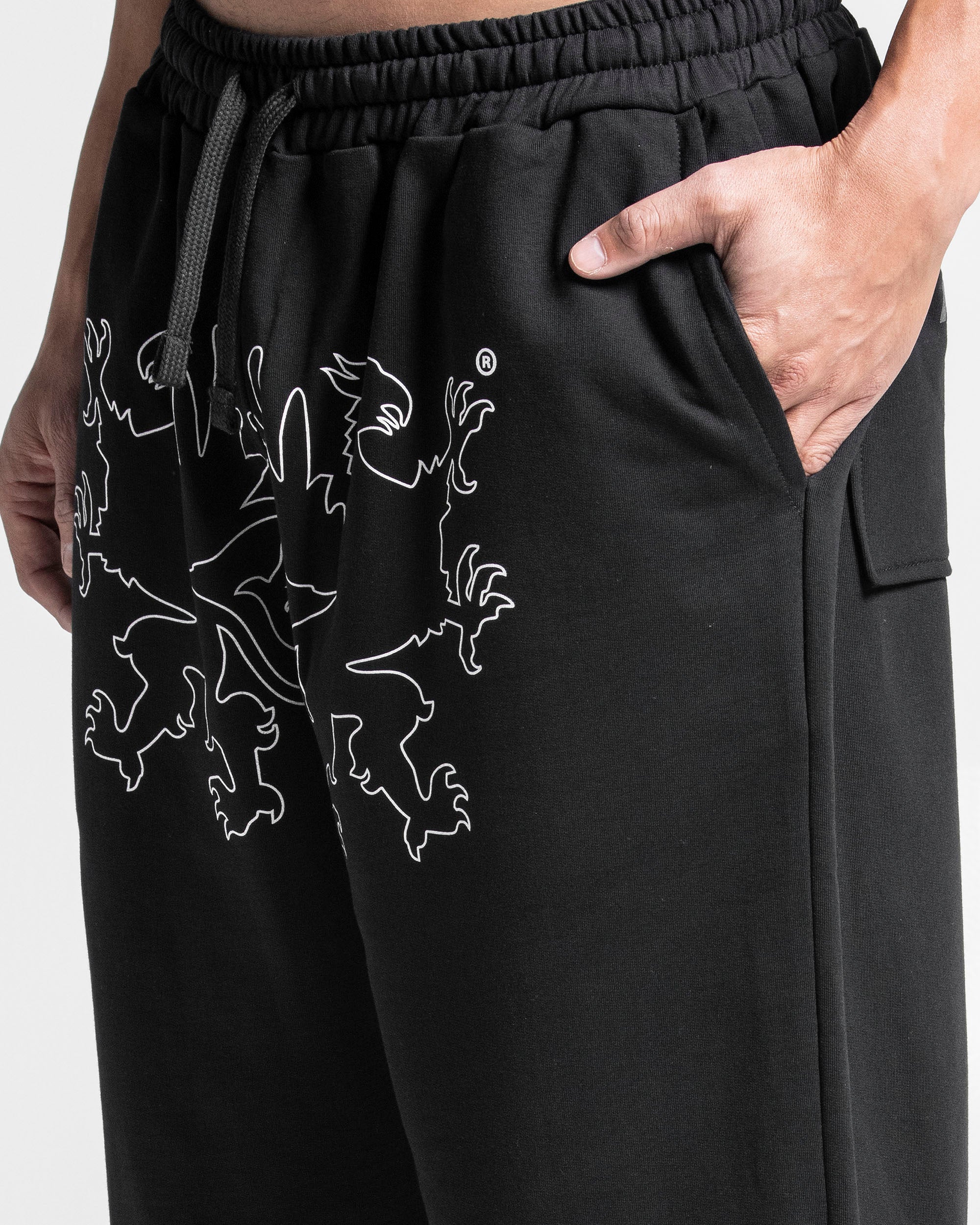 Sweatpant Paper Trail Negra