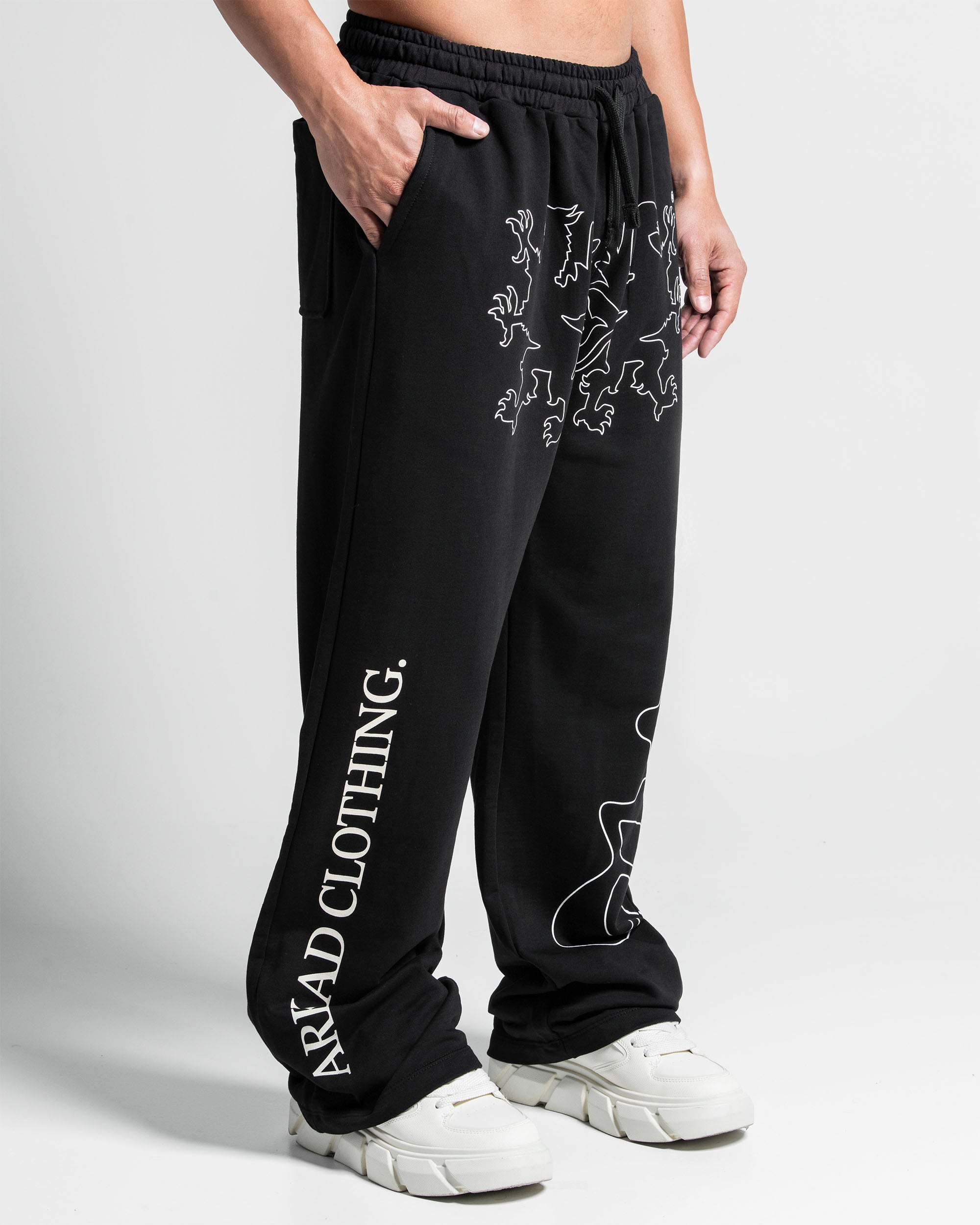 Sweatpant Paper Trail Negra