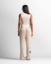 Zip Bodysuit Beige