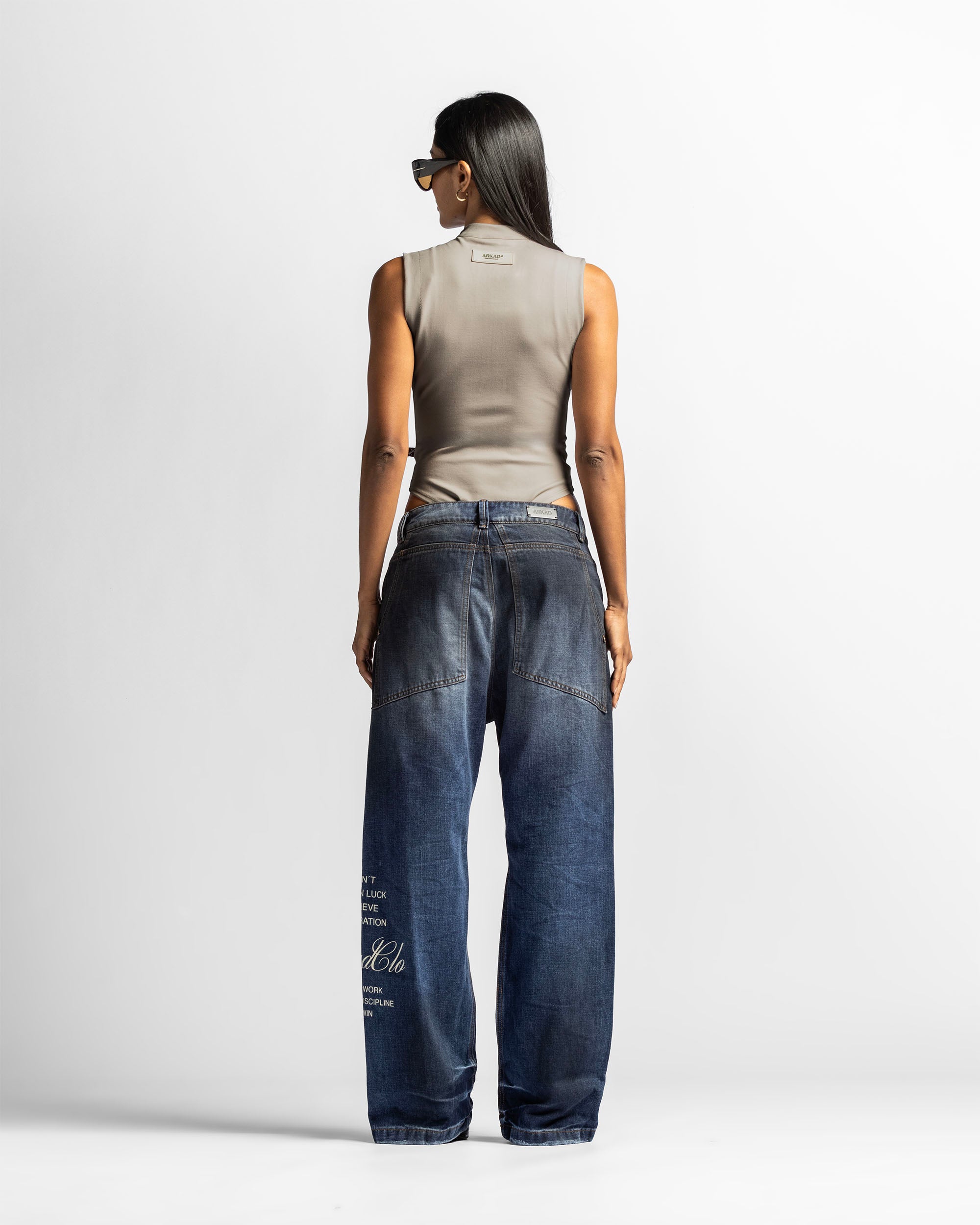 Bodysuit Cierre Gris