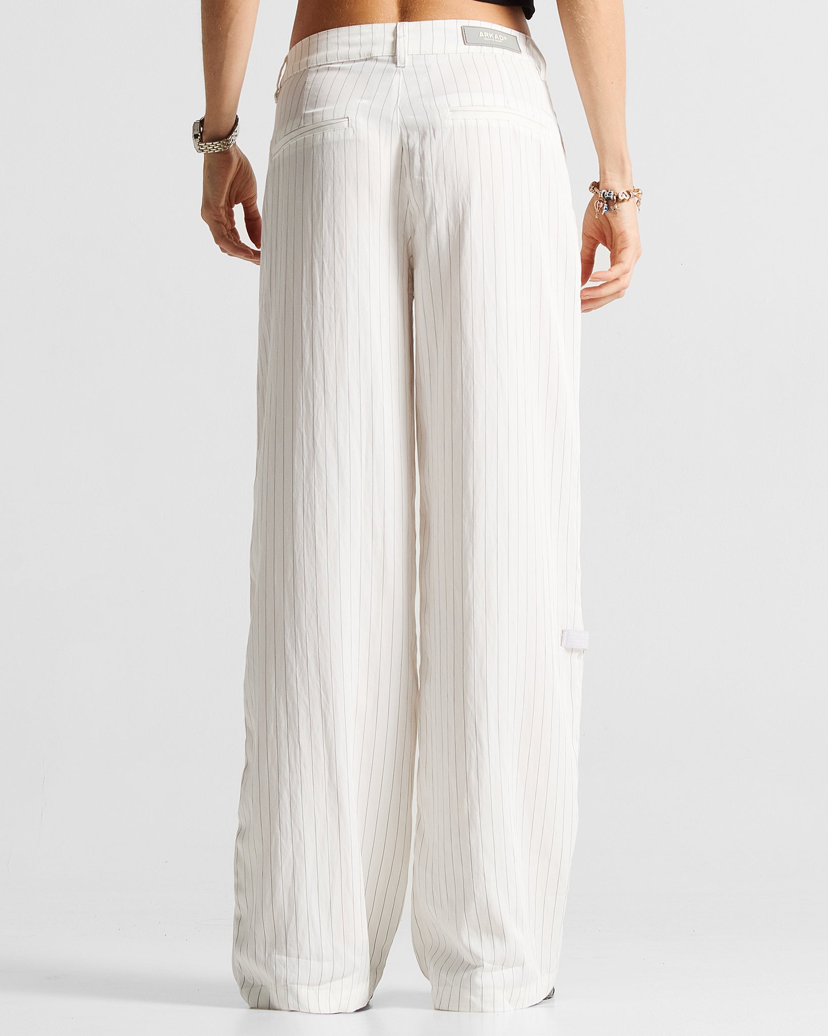 Pinstripe Tailored Pant Mujer