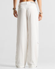 Pinstripe Tailored Pant Mujer