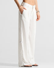 Pinstripe Tailored Pant Mujer