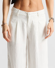 Pinstripe Tailored Pant Mujer