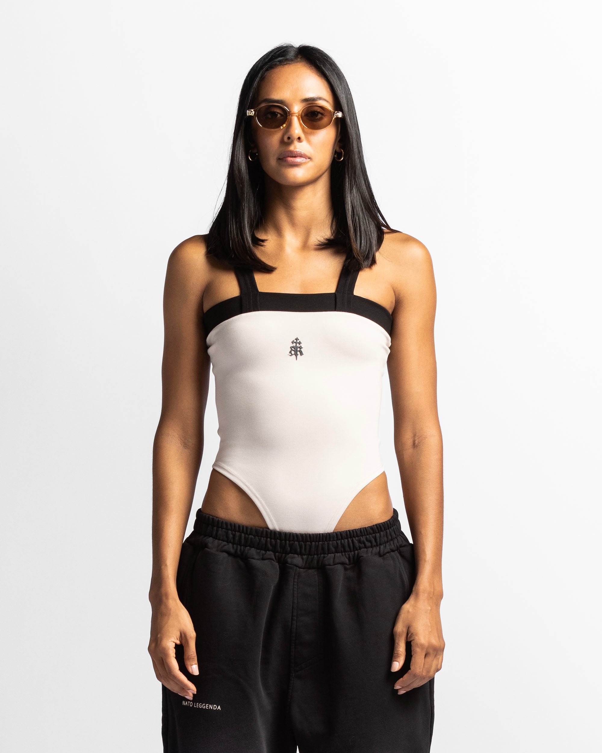 Bodysuit Tirantes Dos Tonos