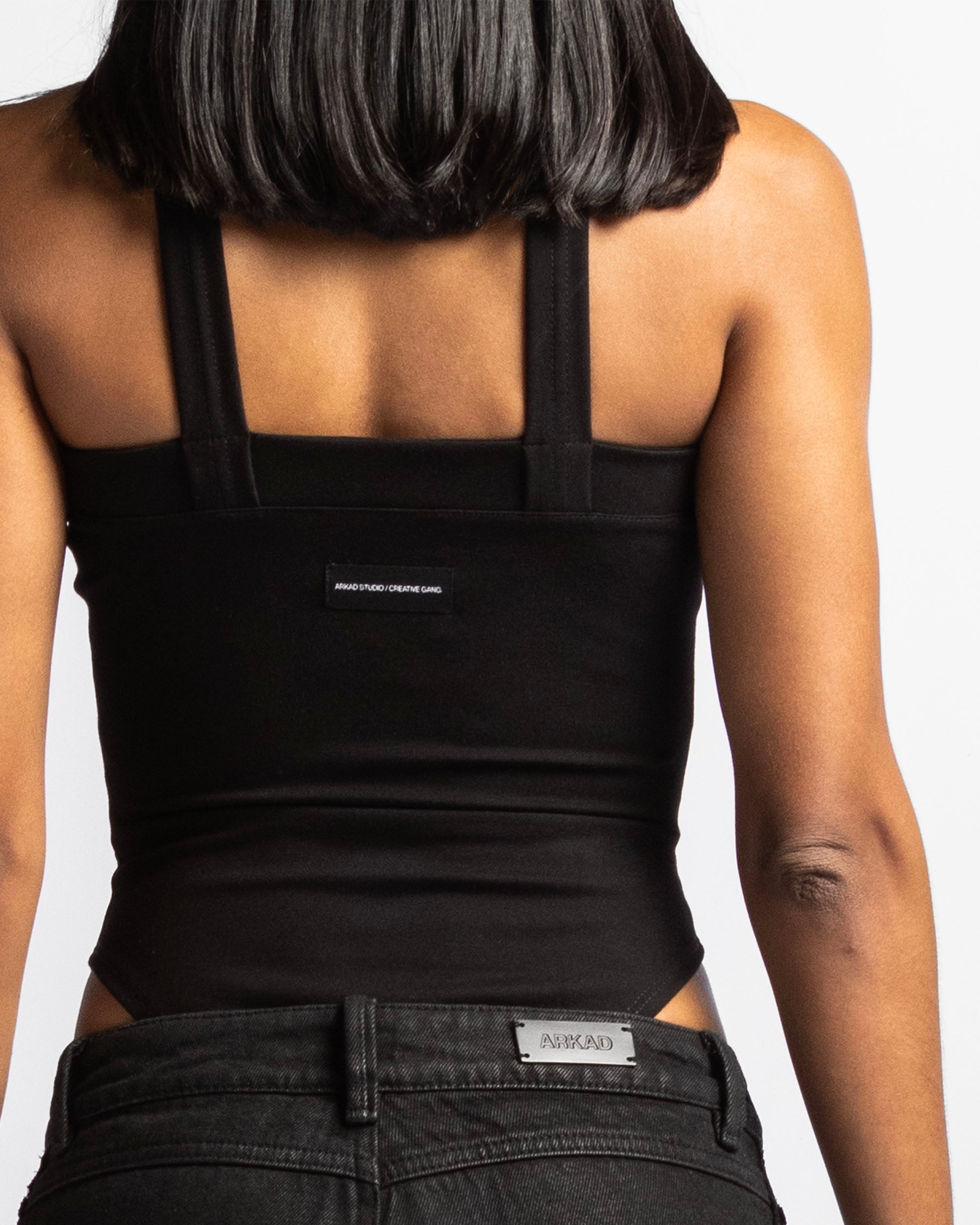 Bodysuit Tirantes Negro