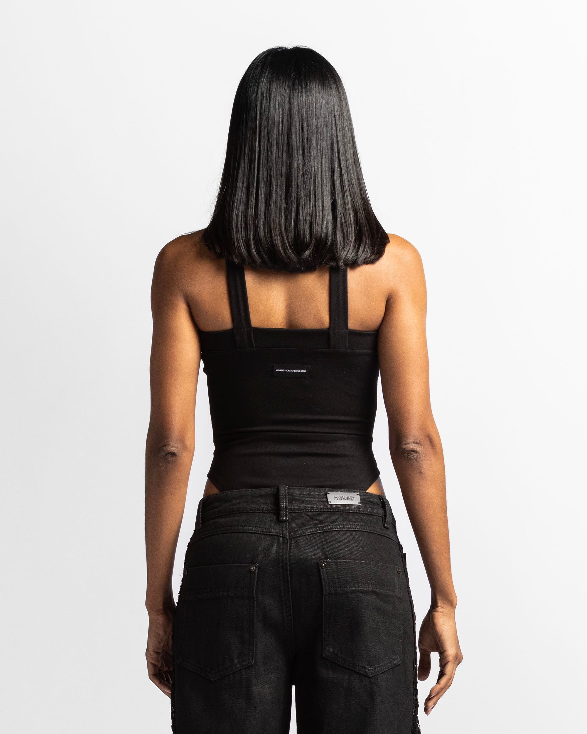Bodysuit Tirantes Negro