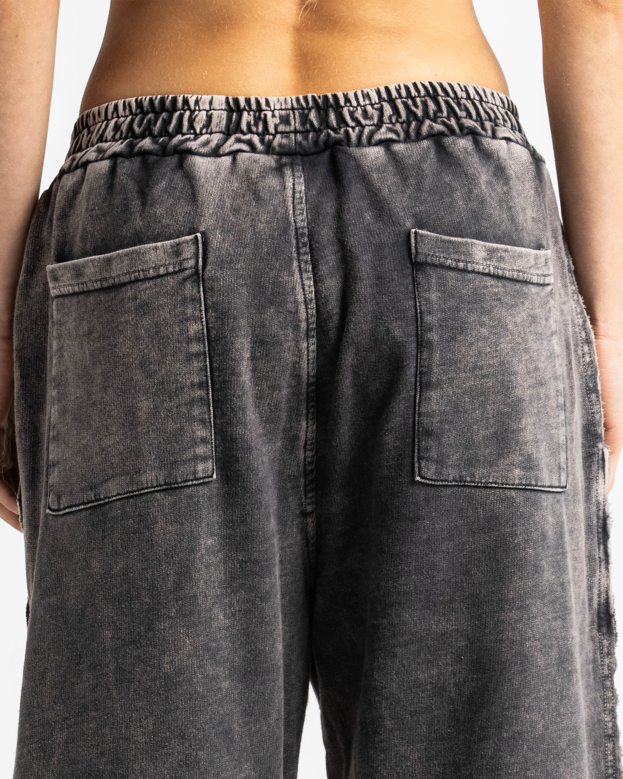 Washed Sweatpant Family Negra - Unisex