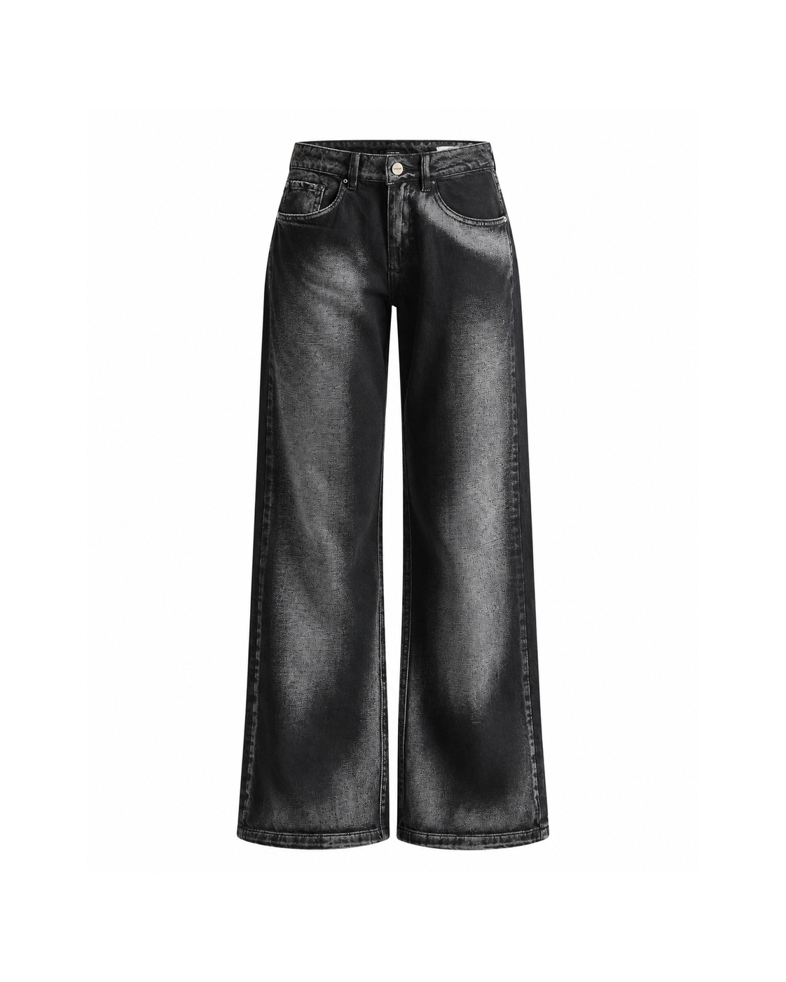 Low Rise Jean Negro Mujer