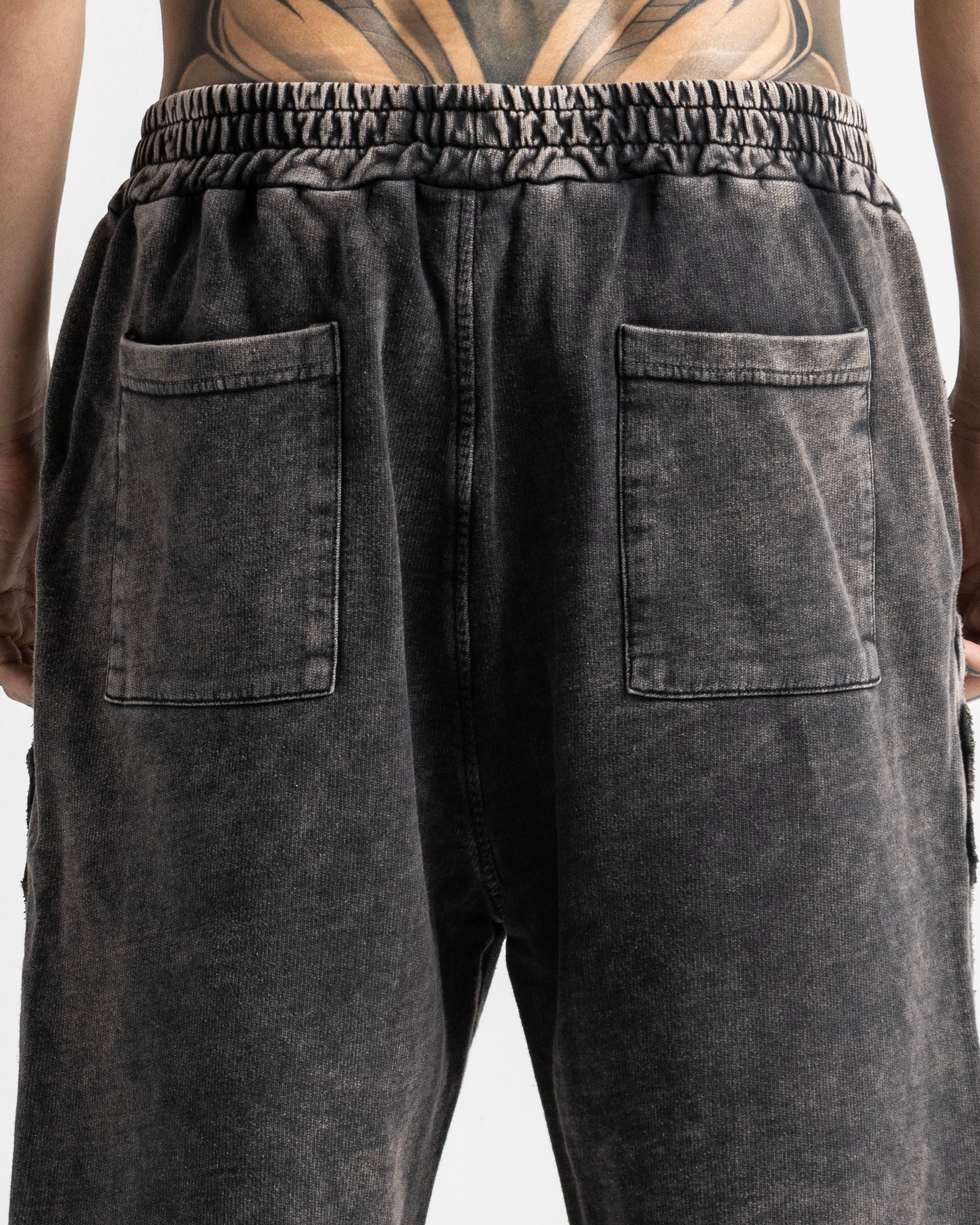 Washed Sweatpant Family Negra