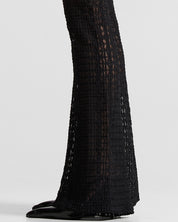 Black Lace Pant Mujer