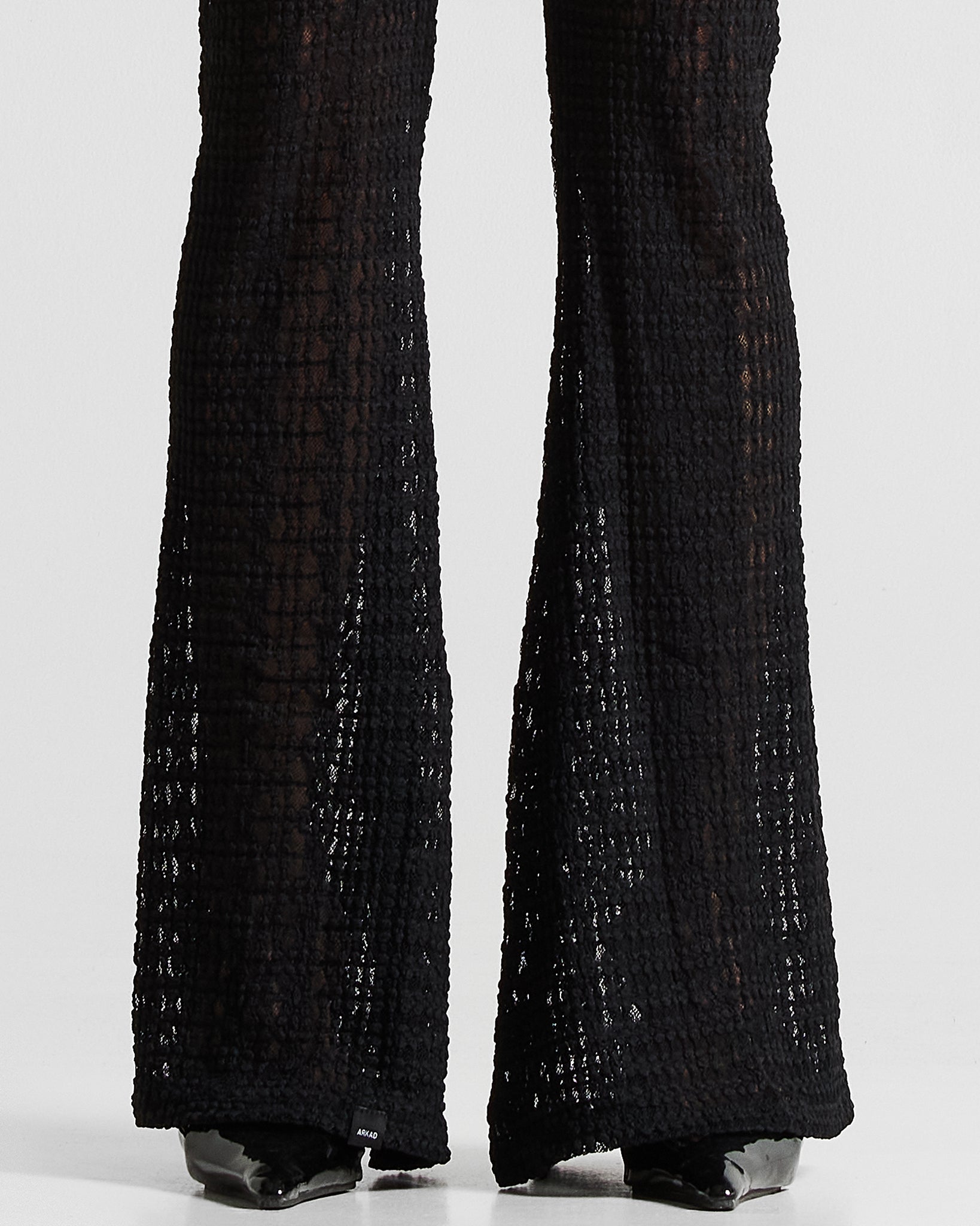 Black Lace Pant Mujer