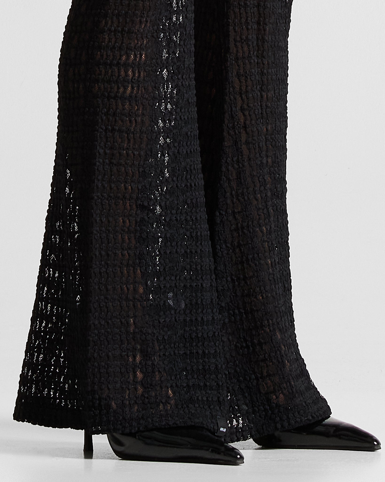 Black Lace Pant Mujer