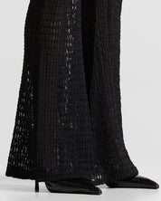 Black Lace Pant Mujer