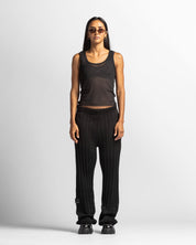 Mesh Tank Top - Negra