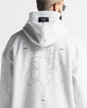 Hoodie Gris Jaspe Logo