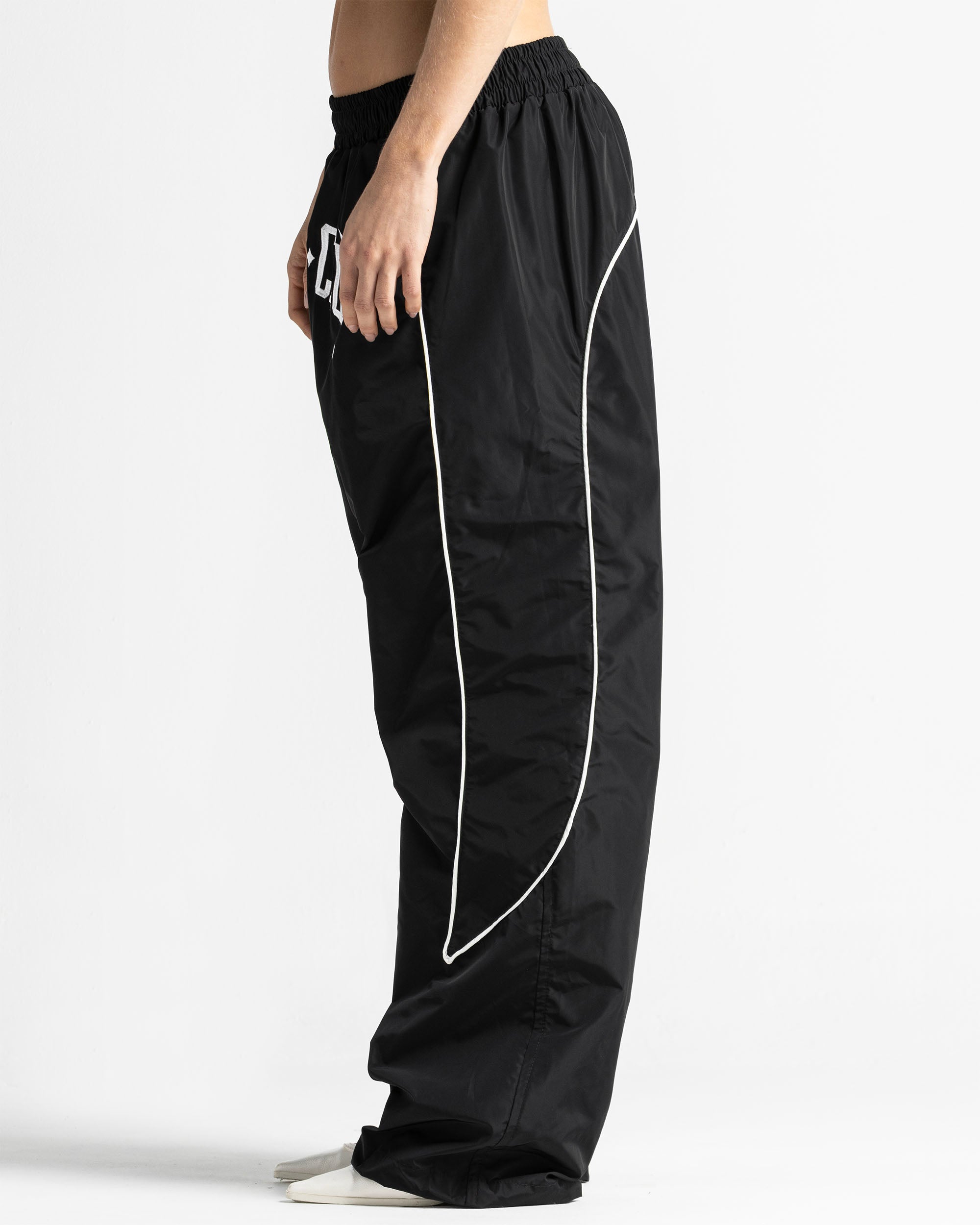 Sweatpant Negra Bordada - Unisex