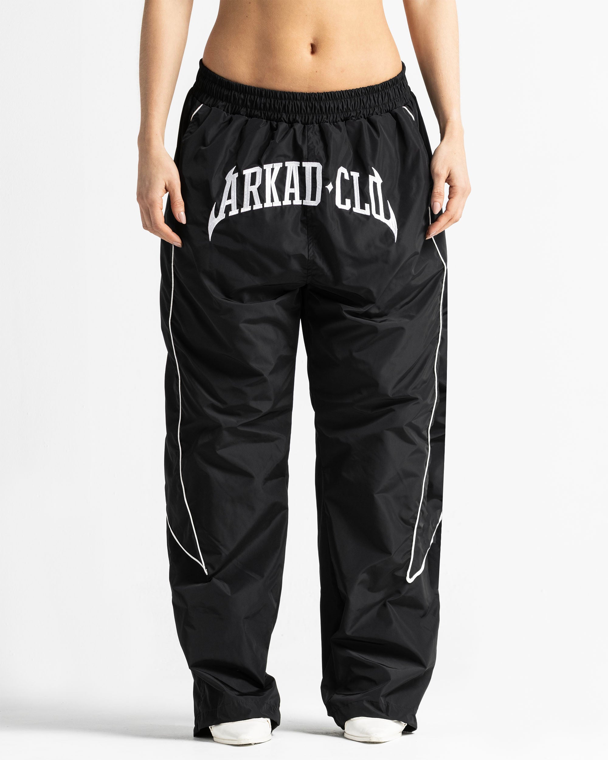 Sweatpant Negra Bordada - Unisex