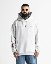 Hoodie Gris Jaspe Logo
