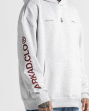 Hoodie Gris Jaspe Logo