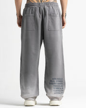 Washed Sweatpant Gris Claro