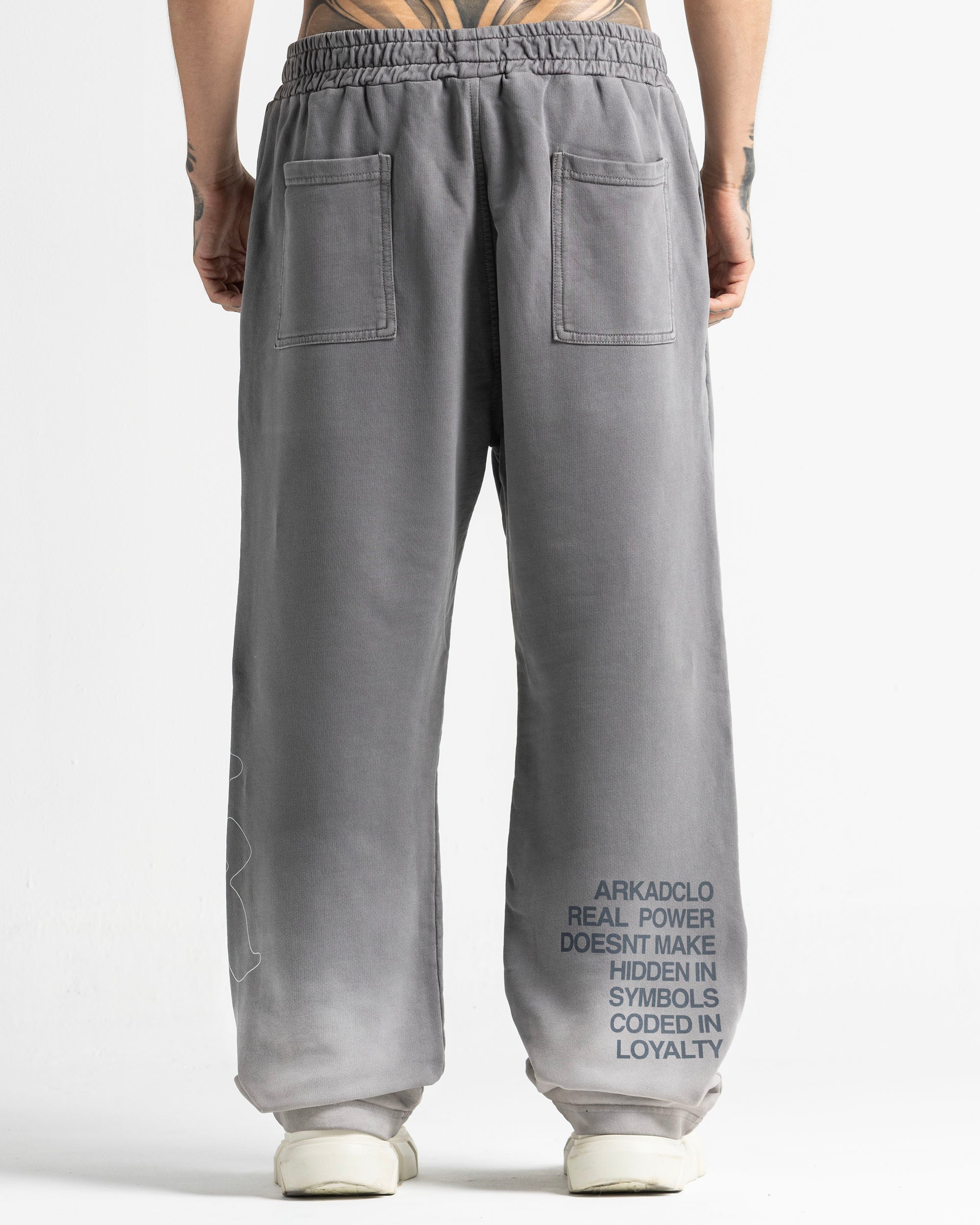 Washed Sweatpant Gris Claro
