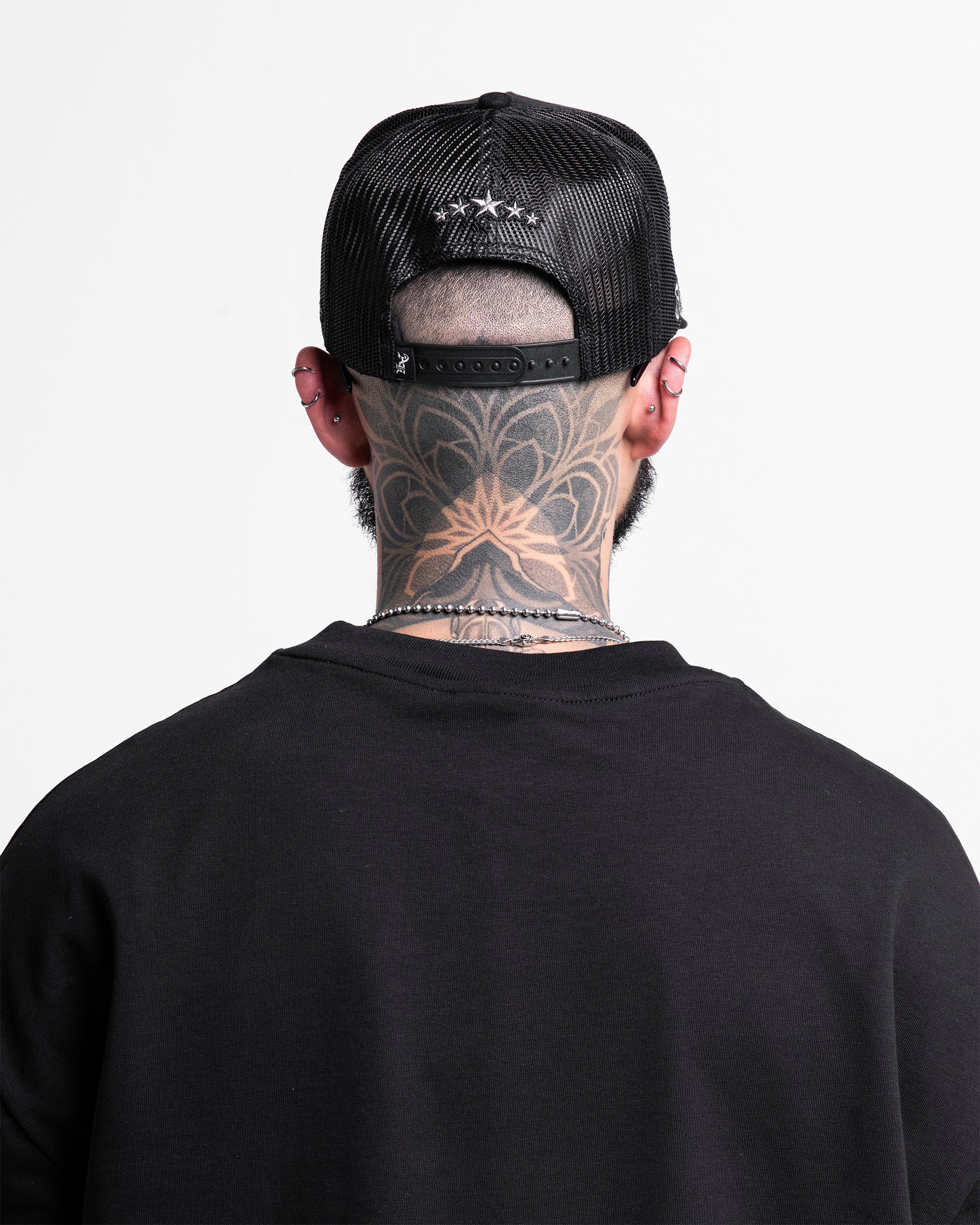 Gorra Velvet Negra Snakes