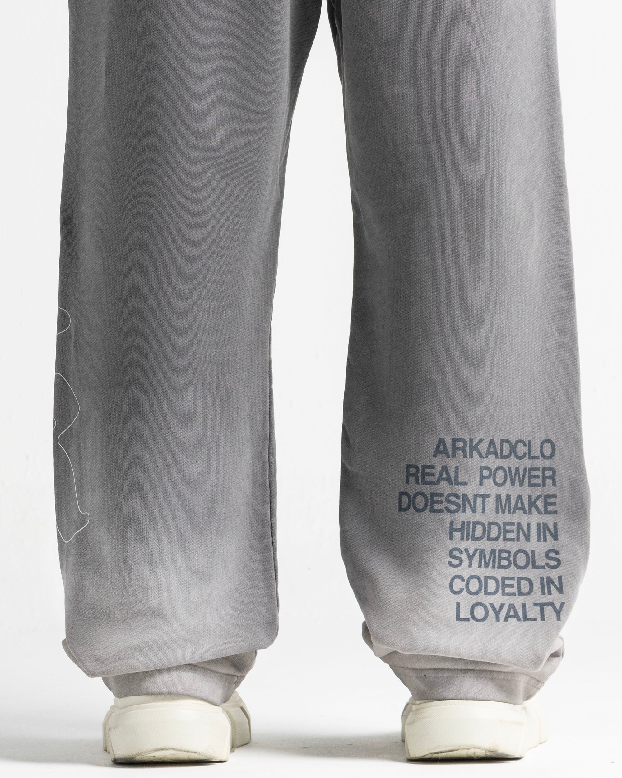 Washed Sweatpant Gris Claro
