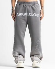 Washed Sweatpant Gris Claro