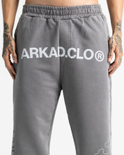 Washed Sweatpant Gris Claro