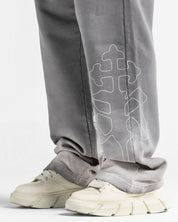Washed Sweatpant Gris Claro