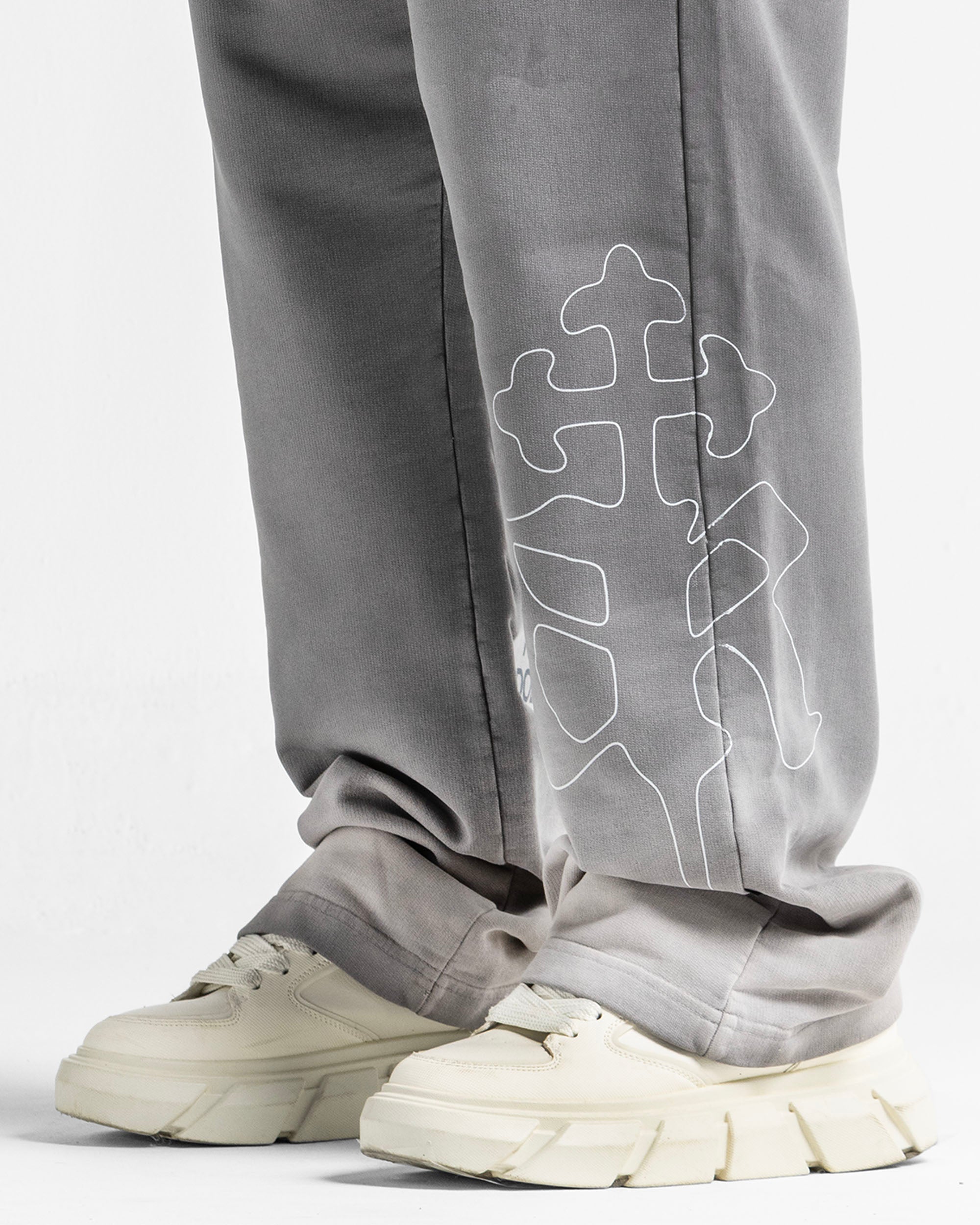 Washed Sweatpant Gris Claro