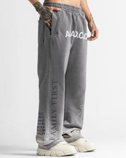 Washed Sweatpant Gris Claro
