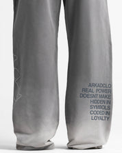 Washed Sweatpant Gris Claro - Unisex