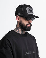 Gorra Velvet Negra Snakes